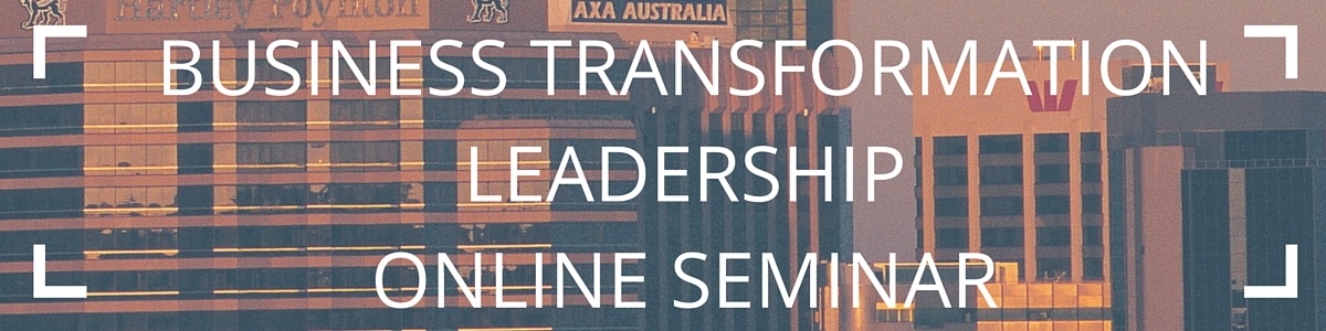 Transformation 3.0 - das Online-Live-Seminar
